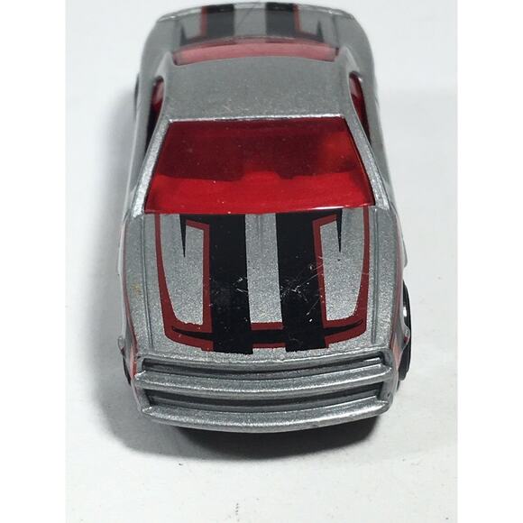 Hot Wheels Muscle Tone Car Silver From 2017 Advent Calendar Loop Launcher Set - Picture 3 of 5